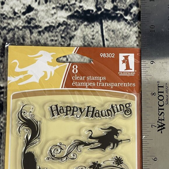 INKADINKADO 98302 CATS AND BATS Stamp set - Picture 2 of 8